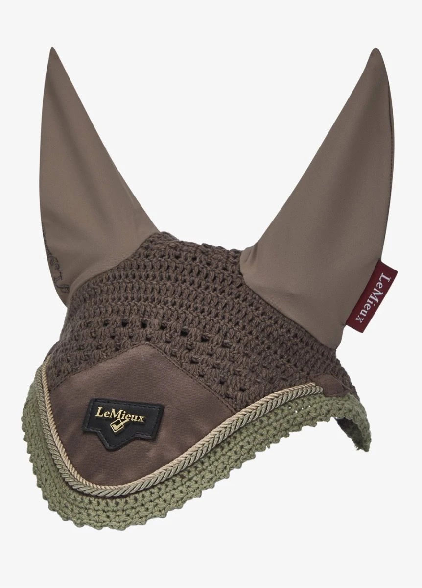 LeMieux Loire Fly Hood - Walnut 1 LeMieux Loire Fly Hood - Walnut