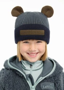 LeMieux Mini Bear Beanie - Petrol