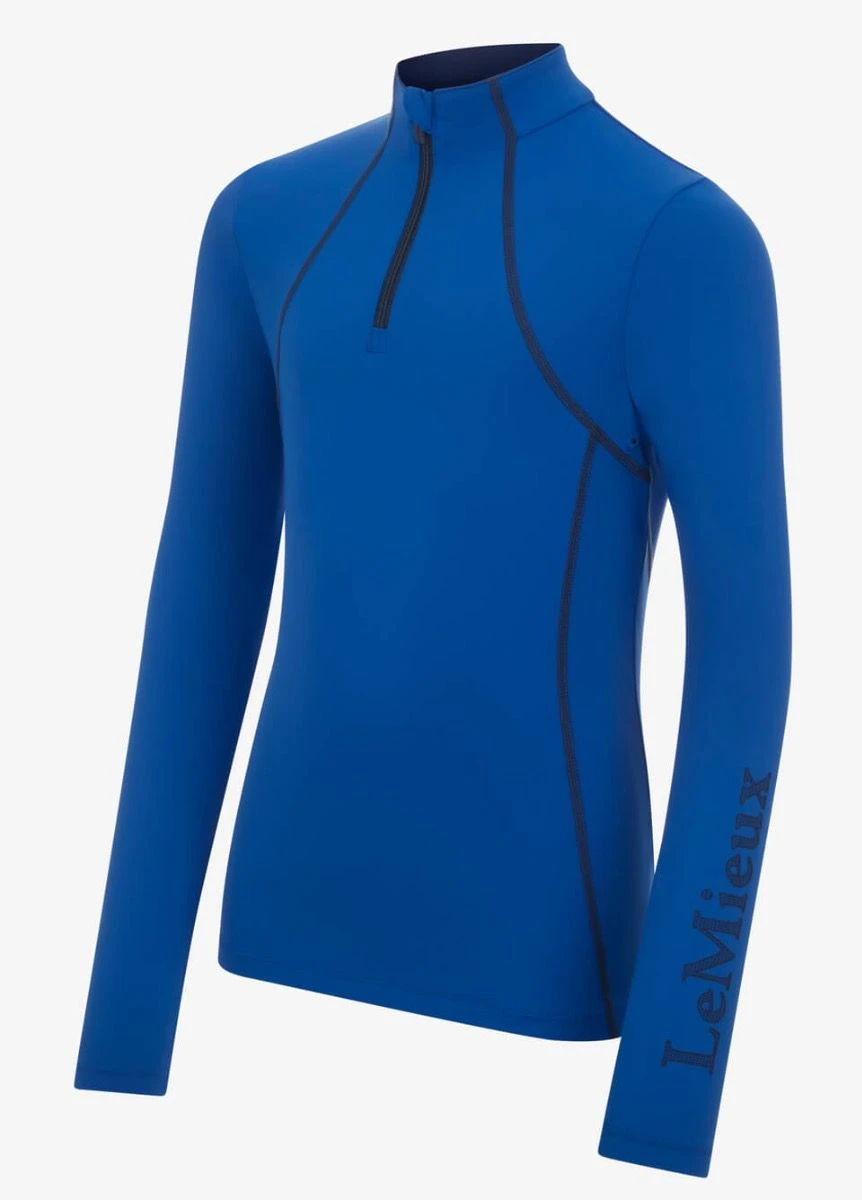 LeMieux Young Rider Base Layer - Benetton Blue 1 LeMieux Young Rider Base Layer - Benetton Blue