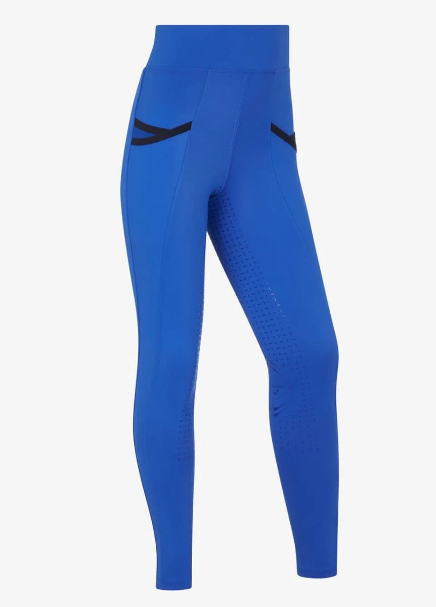 LeMieux Young Rider Pull On Breech - Benetton Blue 1 LeMieux Young Rider Pull On Breech - Benetton Blue