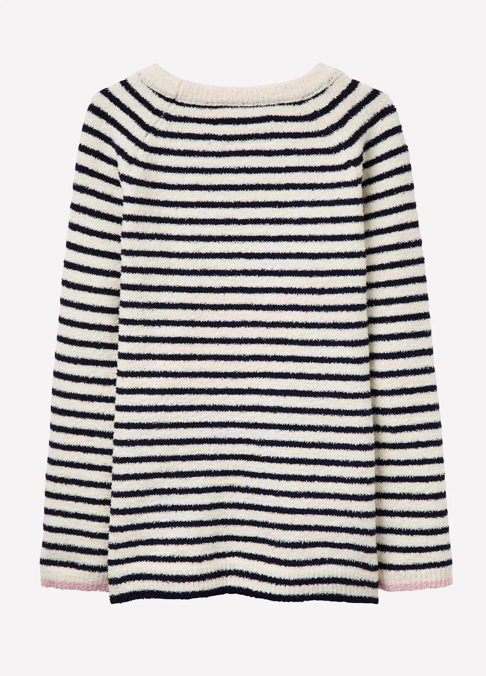 Joules Junior ODR Seaham - French Navy Stripe 2 Joules Junior ODR Seaham - French Navy Stripe - Image 2