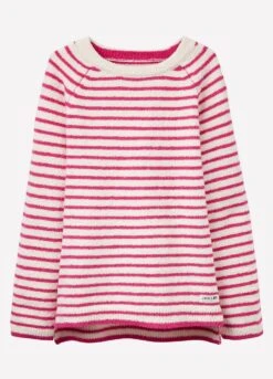 Joules Junior ODR Seaham - Fucshia Pink Stripe