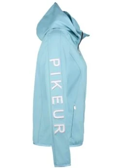 Pikeur Behra Softshell Ladies Jacket - Aquamarine -Throstlenest Store pikeurbehraaquamarine2rdy