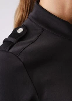 PS Of Sweden Carmen Turtleneck Sweater - Black -Throstlenest Store pscarmenblack2rdy