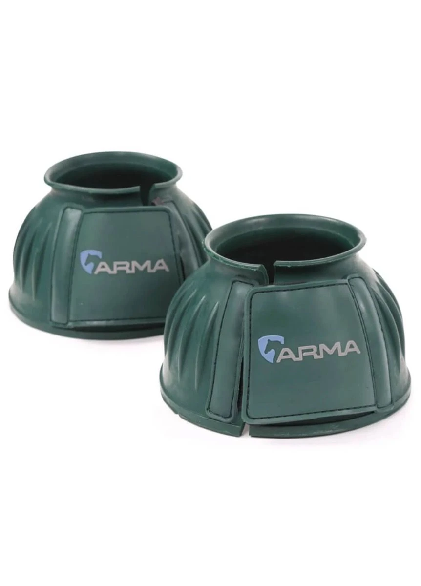 Shires Arma Touch Close Over Reach Boots - Green 1 Shires Arma Touch Close Over Reach Boots - Green