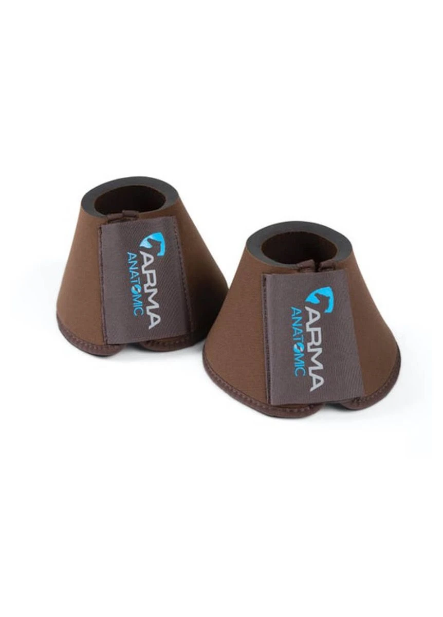 Shires ARMA Neoprene Over Reach Boots - Brown 1 Shires ARMA Neoprene Over Reach Boots - Brown