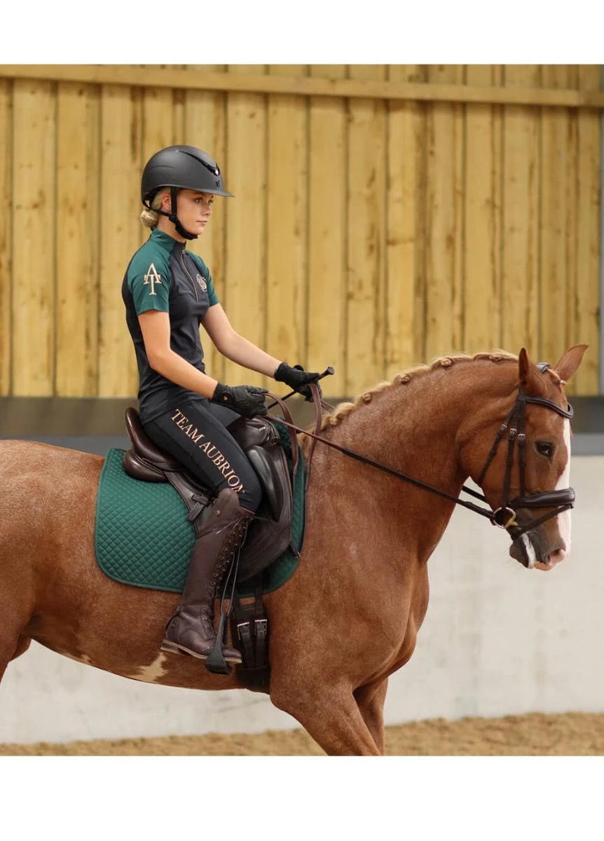 Shires Aubrion Ladies Team Tights - Black 4 Shires Aubrion Ladies Team Tights - Black - Image 4