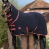 Weatherbeeta Fleece Cooler Combo Neck - Navy/Red/White