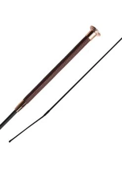 Woof Wear Diamond Dressage Whip - Chocolate