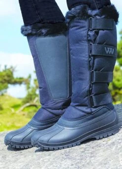 Woof Wear New Long Yard Boot Junior - Black -Throstlenest Store wwlongyardbootblack3rdy